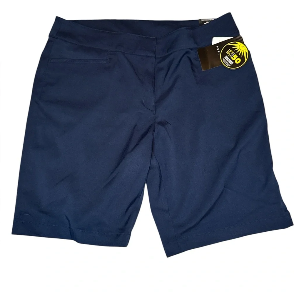 PGA Tour Women's Navy Blue Shorts - Picture 1 of 5